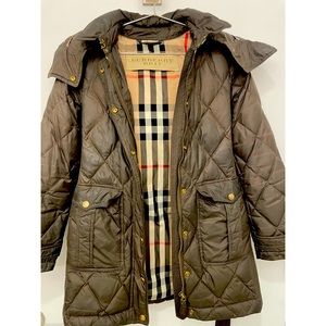 Burberry Brit Diamond Quilted Puffer Jacket